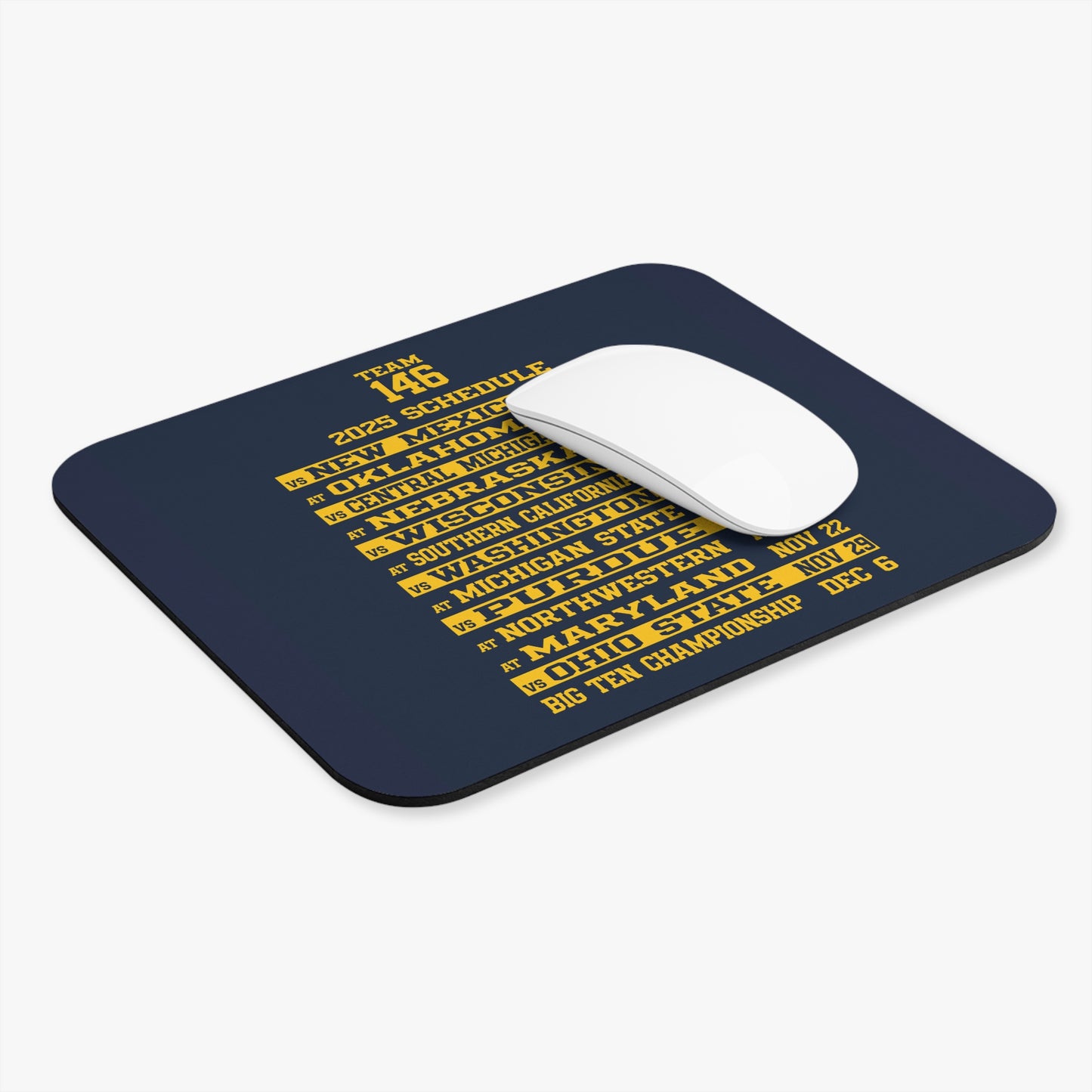 TEAM 146 Schedule Mouse Pad