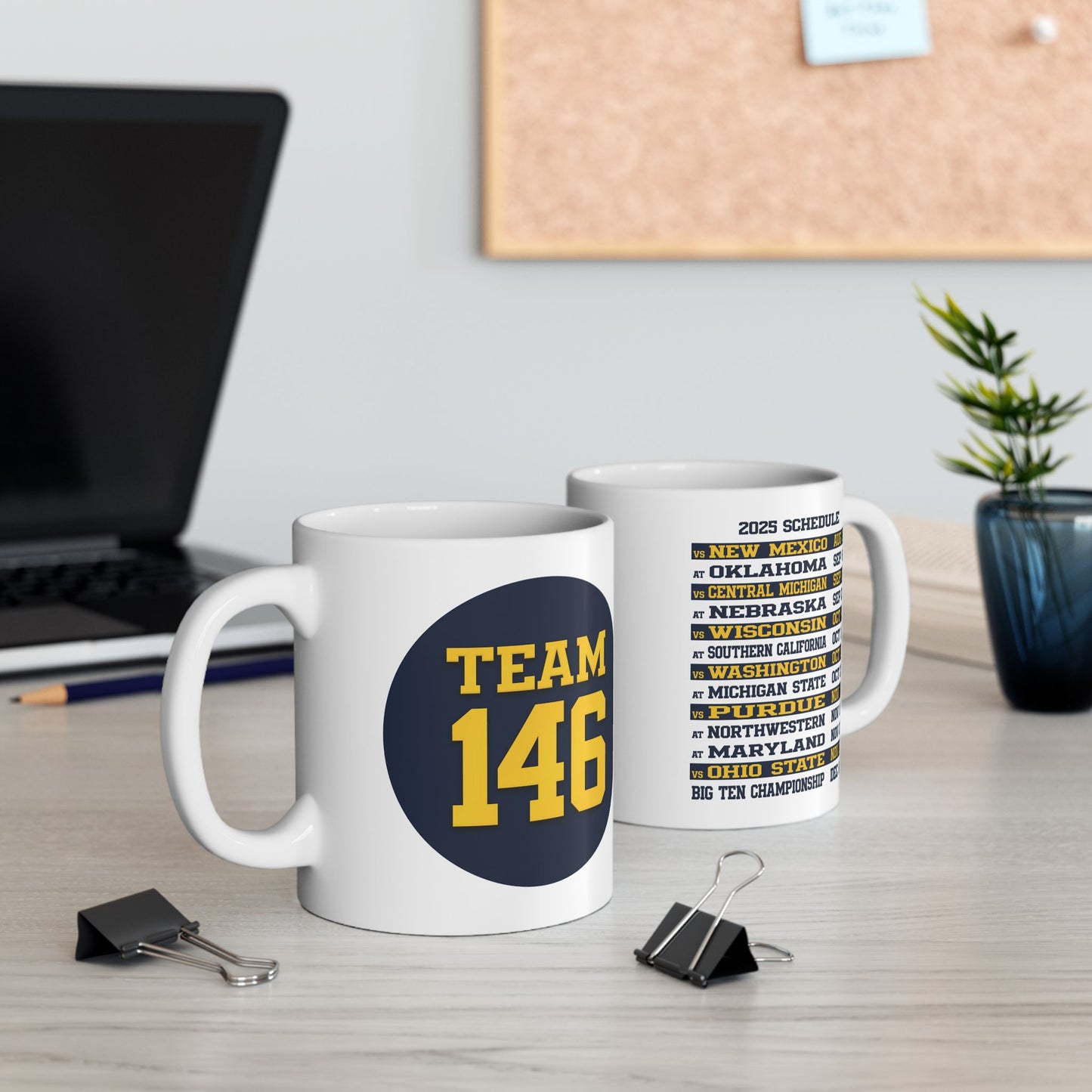 2025 Schedule Team 146 Mug