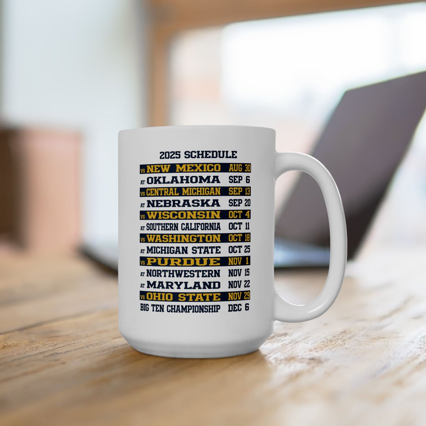 2025 Schedule Team 146 Mug