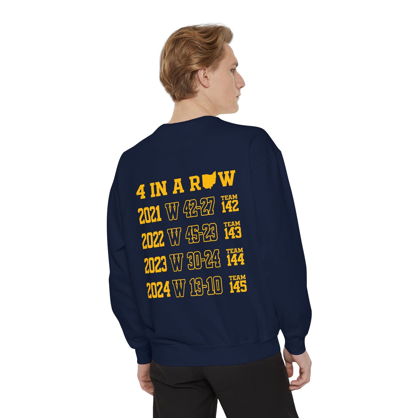 BEAT OHIO / 4 IN A ROW Sweatshirt