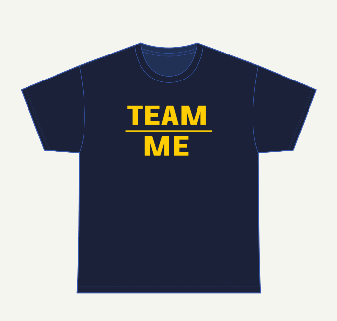 Team Over Me - 2025 Schedule Tee