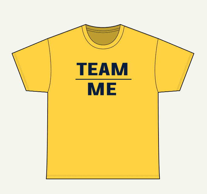 Team Over Me - 2025 Schedule Tee