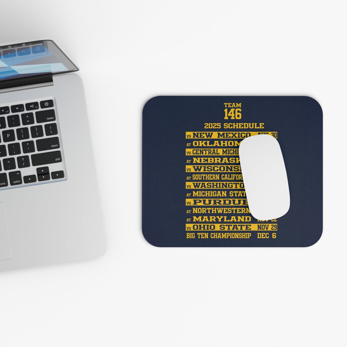 TEAM 146 Schedule Mouse Pad